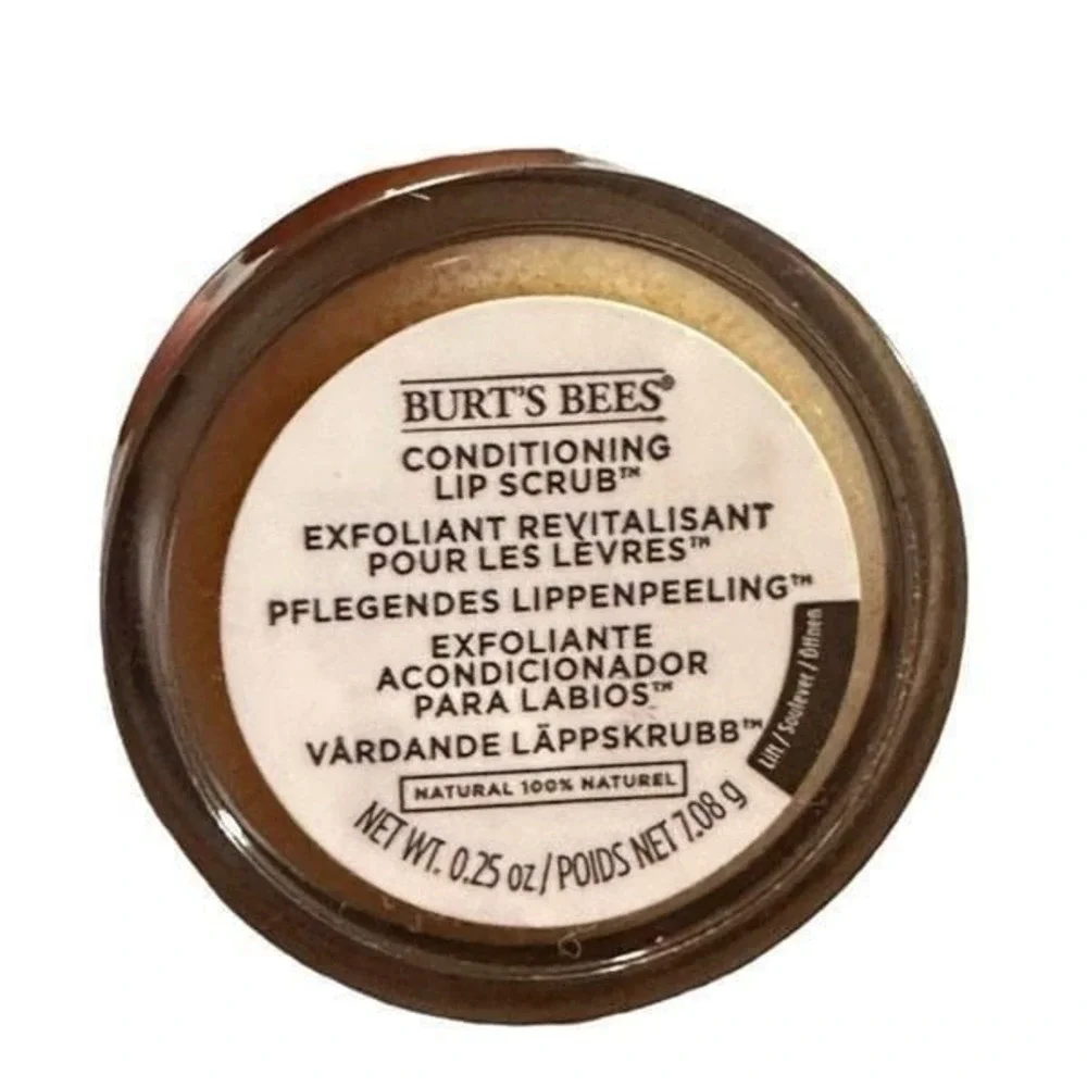 NEW BURT'S BEES overnight intensive LIP TREATMENT NATURAL CERAMIDES 0.25 oz